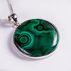 Malachite Sterling Silver Pendant