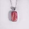 Rhodochrosite Small Sterling Silver Pendant