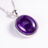 Amethyst Sterling Silver Pendant