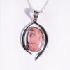 Rhodonite Sterling Silver Pendant (CE301)