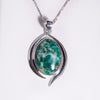 Fuchsite Sterling Silver Pendant