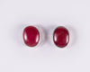 Rhodonite Medium Stud Earrings