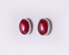 Rhodonite Medium Stud Earrings