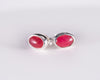 Rhodonite Small Stud Earrings