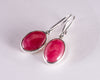 Rhodonite Small Drop Earrings
