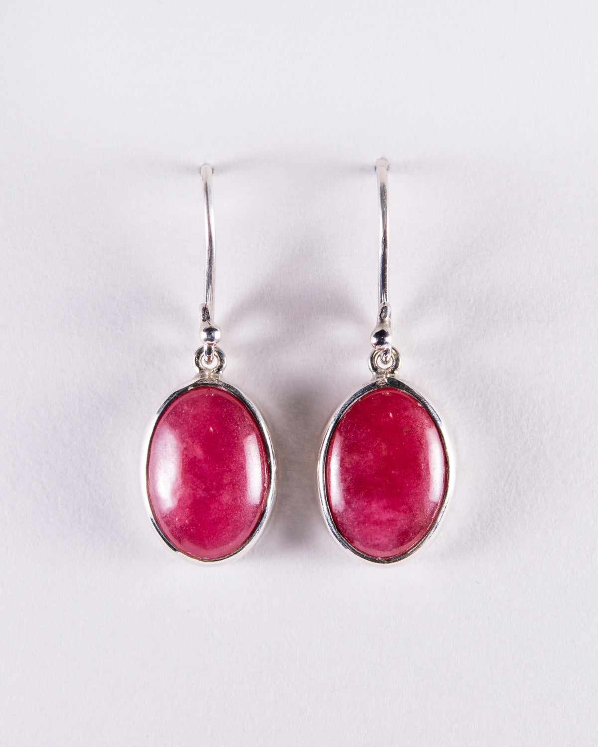 Rhodonite Small Drop Earrings