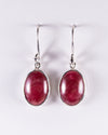 Rhodonite Small Drop Earrings