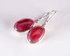 Rhodonite Small Drop Earrings