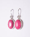 Rhodonite Small Drop Earrings (S151)