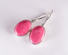 Rhodonite Small Drop Earrings (S151)