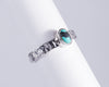 Kingman Mine Turquoise Sterling Silver Ring S6 (AH763)