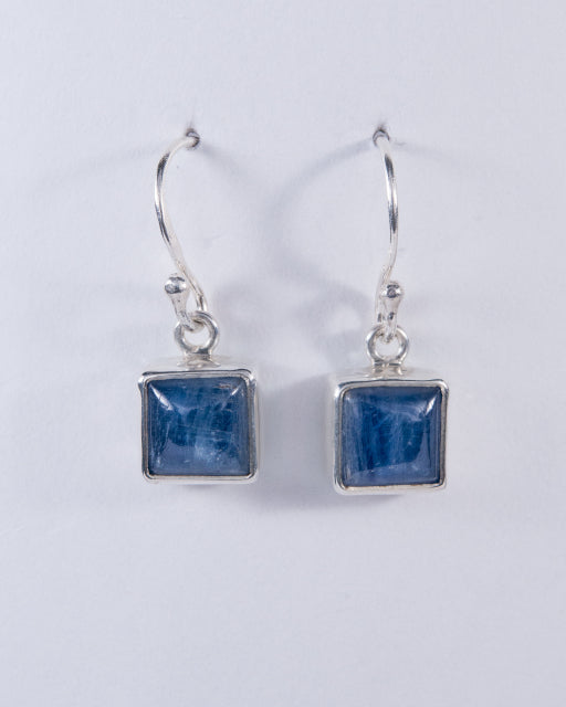 Kyanite Sterling Silver Earrings (AH719)