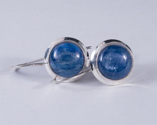 Kyanite Sterling Silver Earrings (AH718)