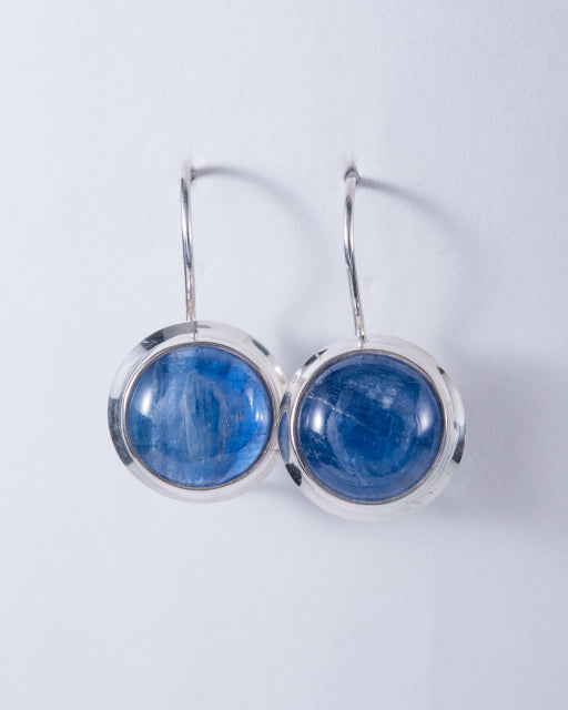Kyanite Sterling Silver Earrings (AH718)