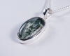 Seraphinite Sterling Silver Pendant (AH874)