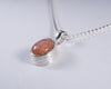 Sunstone Sterling Silver Pendant (AH942)