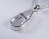 Tourmalated Quartz Sterling Silver Pendant (AH813)