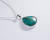 Chrysocolla Sterling Silver Pendant (AH926)