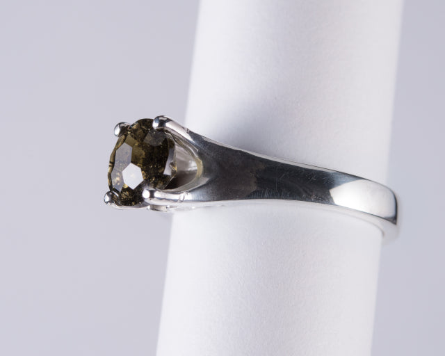 Marcel Vogel Moldavite Super Nova Ring