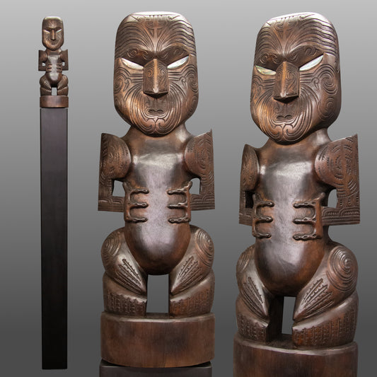 Carved Wooden Pou (BX882)