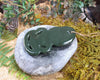 Hei Tiki carved from Kawakawa Pounamu - NZ Greenstone