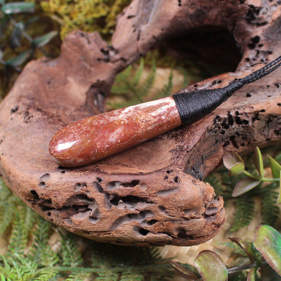 Roimata or Teardrop carved from NZ Rhyolite