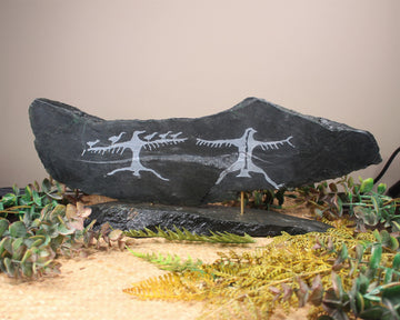 Serpentine Pounamu Sculpture - NZ Greenstone