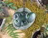 Hei Tiki carved from Flower Jade Pounamu - NZ Greenstone