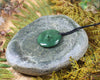 Koru carved from Hapopo Pounamu - NZ Greenstone