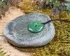 Koru carved from Hapopo Pounamu - NZ Greenstone