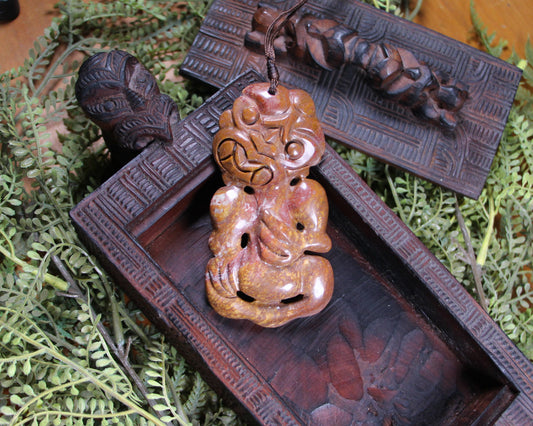 New Zealand Rhyolite Hei Tiki