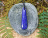 Roimata or Teardrop carved from Lapis Lazuli
