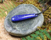 Roimata or Teardrop carved from Lapis Lazuli