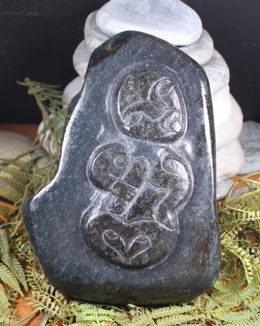 Pounamu Tiki Sculpture
