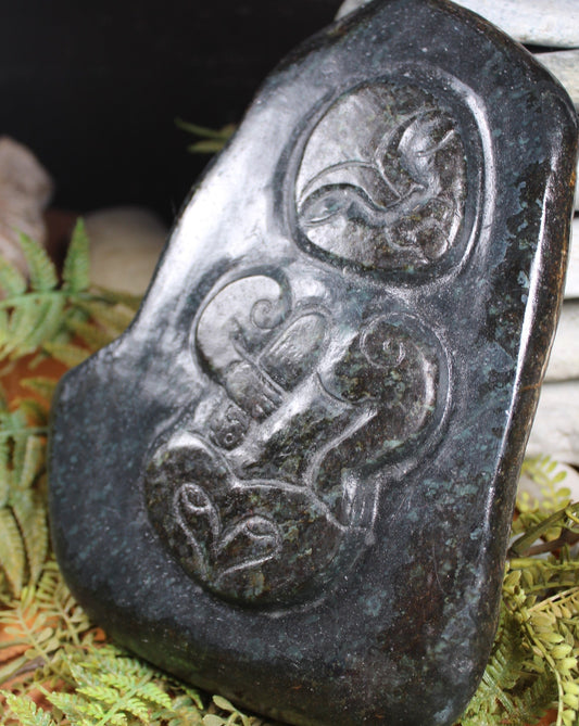 Pounamu Tiki Sculpture