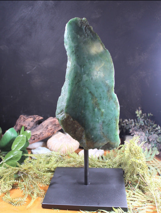 Freeform Pounamu Sculpture - Hapopo Pounamu - NZ Greenstone