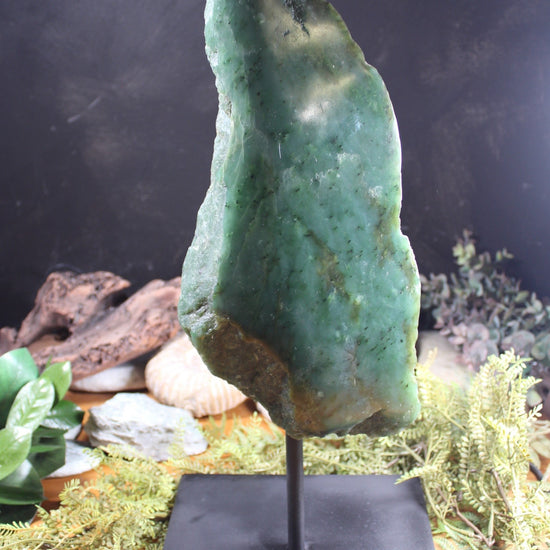 Freeform Pounamu Sculpture - Hapopo Pounamu - NZ Greenstone