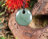 Porowhita or Pi Stone carved from NZ Pakohe or Argillite