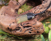 Lemon Quartz carved into a Toki or Adze