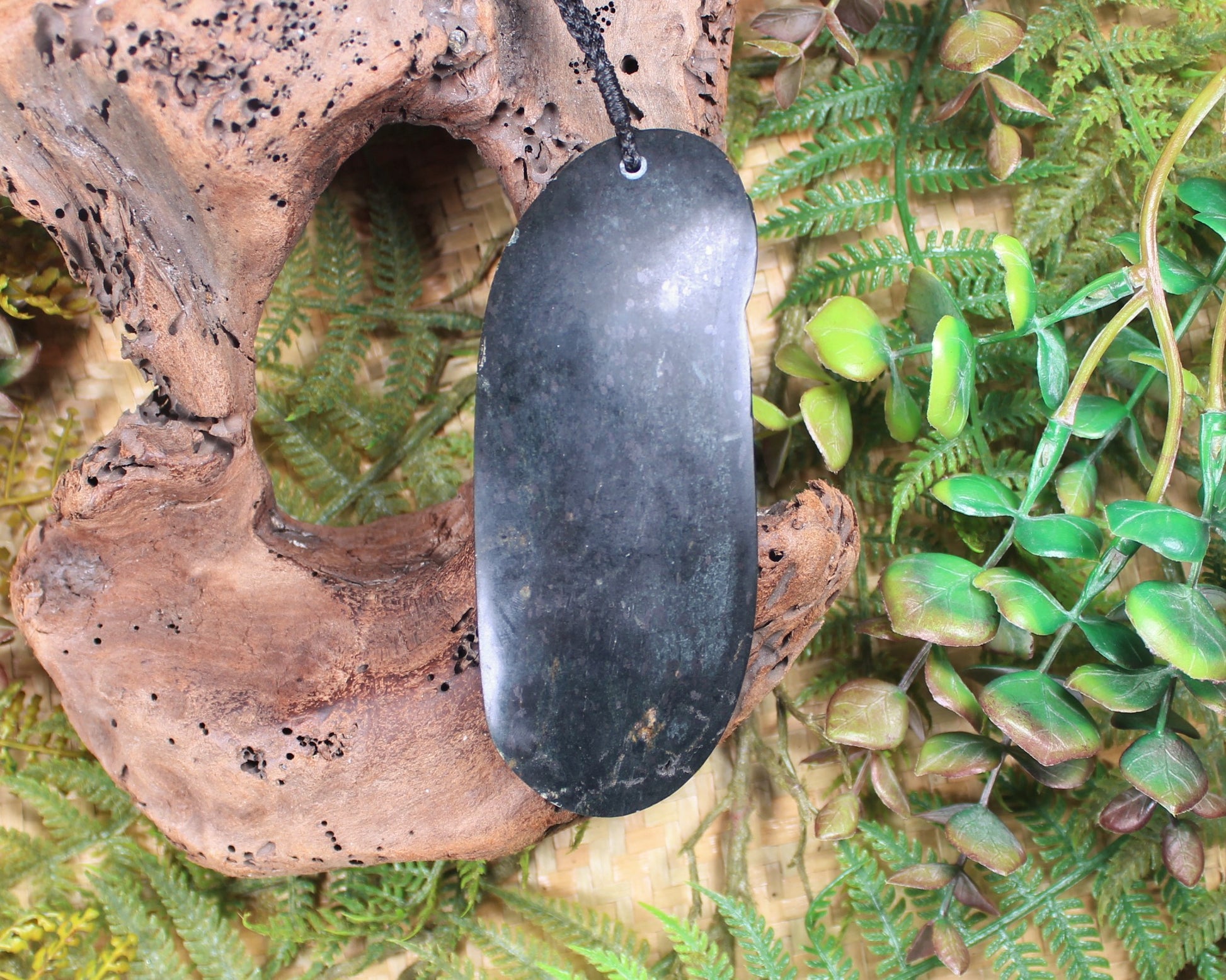 Roimata or Teardrop carved from NZ Serpentine