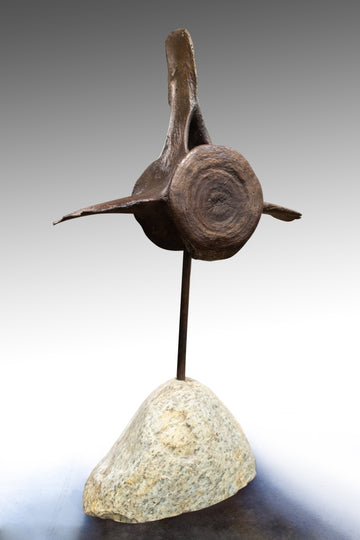 Bronze Whale Vertebrae Sculpture (M3)
